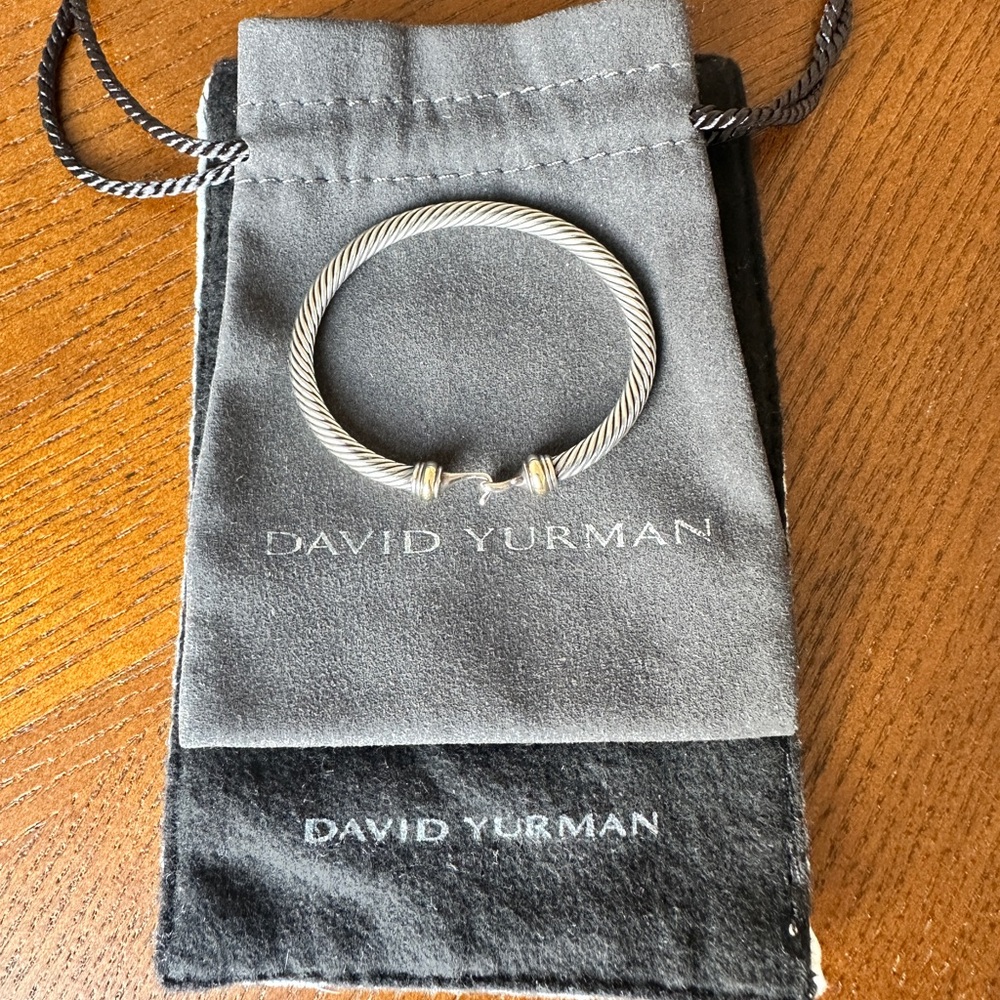 David Yurman Buckle Classic Cable Bracelet - Picture 2 of 14
